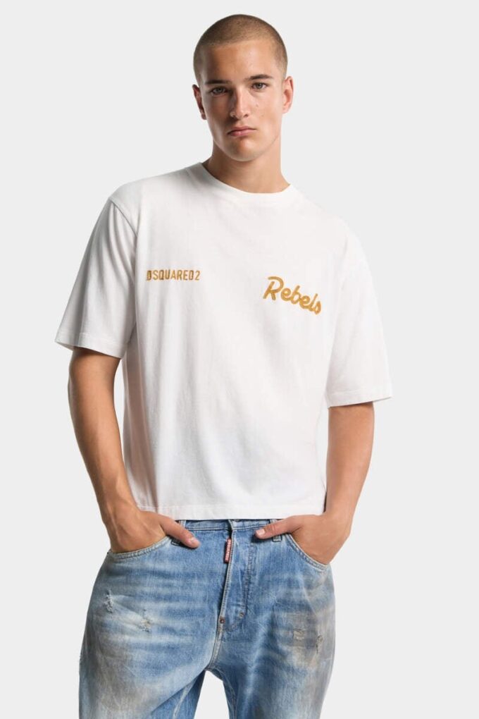 Dsquared2 Rebels Loose Fit T-Shirt