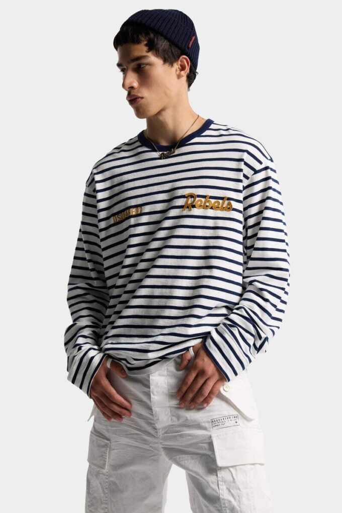 Dsquared2 Rebels Loose Fit T-Shirt