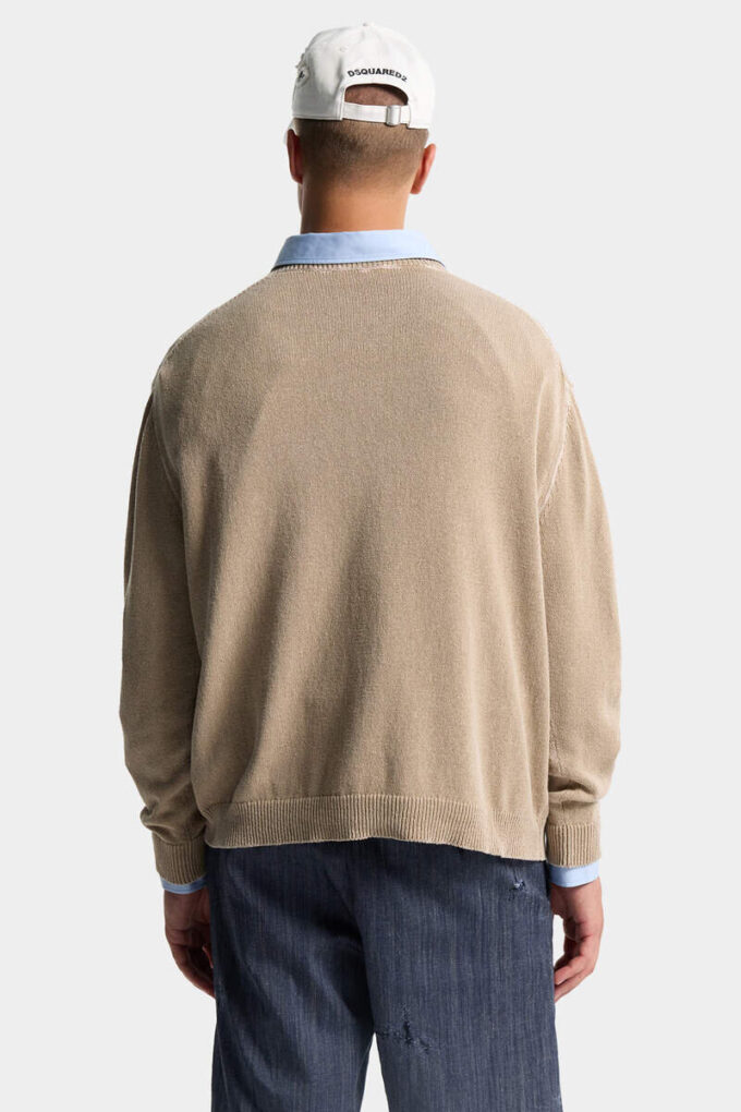 Dsquared2 Signature Jersey Stitch Pullover