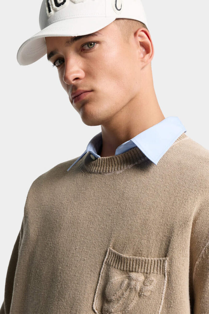 Dsquared2 Signature Jersey Stitch Pullover