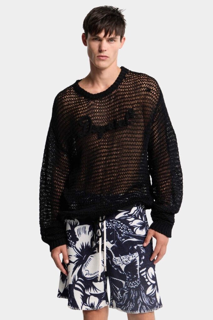 Dsquared2 Signature Open Work Pullover