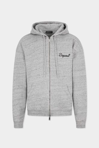 Dsquared2 Signature Relax Fit Zipped Hoodie