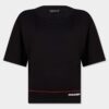 Dsquared2 Tape Cropped Breezy Fit T-Shirt