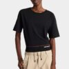 Dsquared2 Tape Cropped Breezy Fit T-Shirt