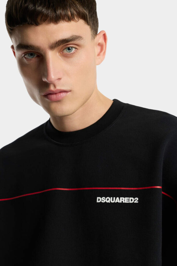 Dsquared2 Tape Relax Fit Crewneck