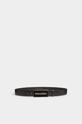 Dsquared2 Tonal Logo Plaque Belt