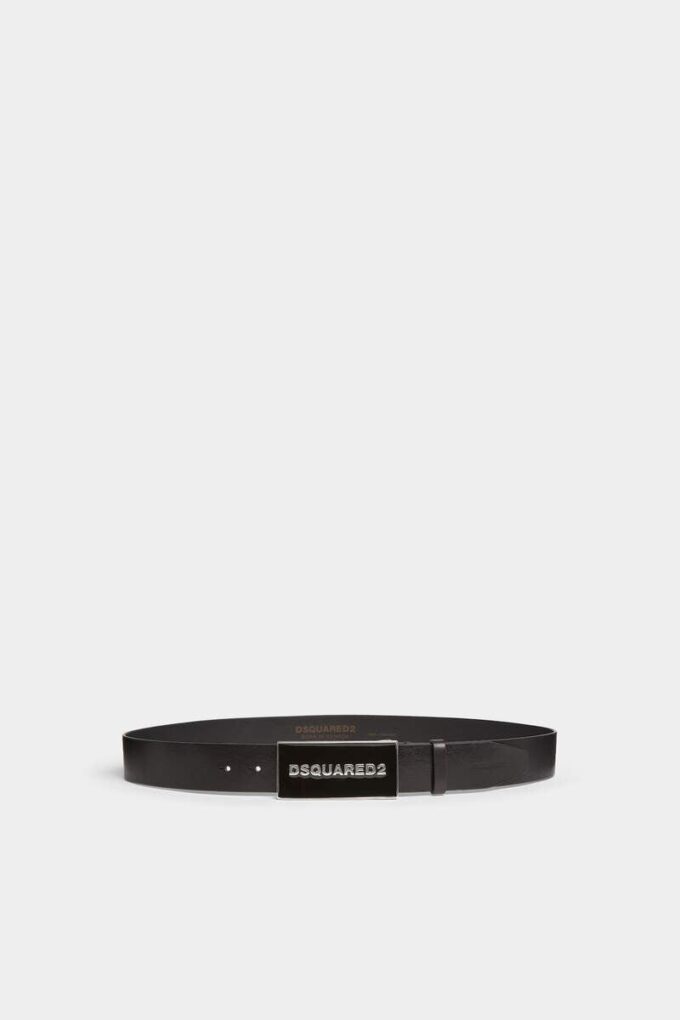 Dsquared2 Tonal Logo Plaque Belt