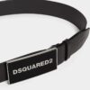 Dsquared2 Tonal Logo Plaque Belt