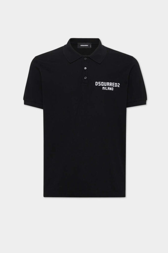 Dyed Tennis Fit Dsquared2 Milano Polo