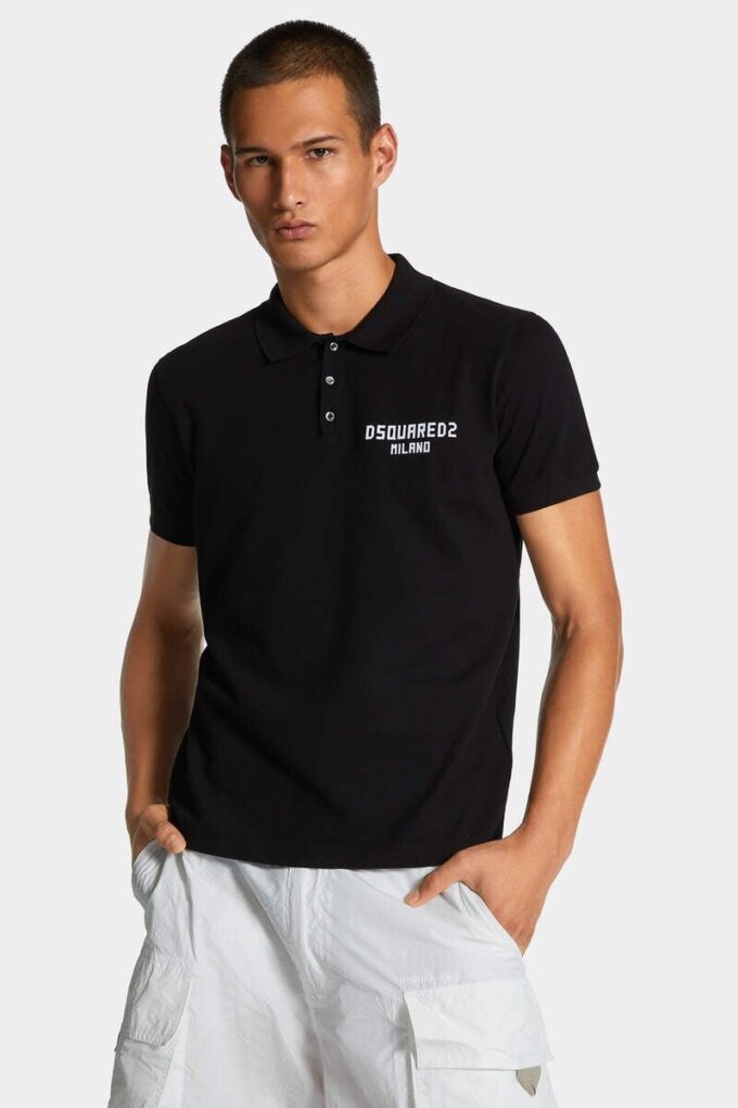 Dyed Tennis Fit Dsquared2 Milano Polo