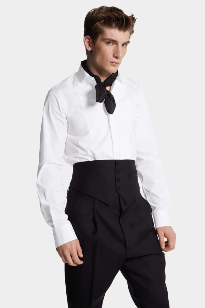 Easy Slim Mini Dean Collar Shirt