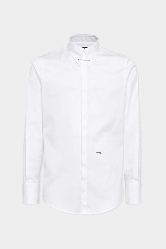 Easy Slim Pin Collar Shirt