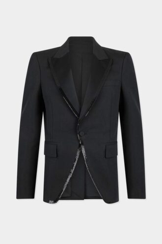 Embroidered Collar 70’S Blazer