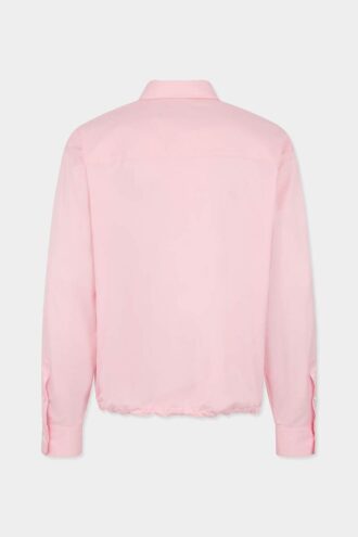 Embroidered Drawstring Shirt