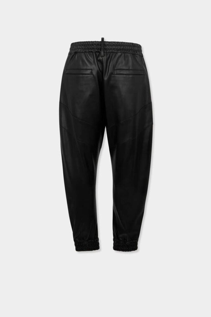 Faux Leather Jogging Pant