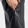 Faux Leather Jogging Pant