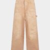 Garment Dyed Baggy Carpenter Jeans