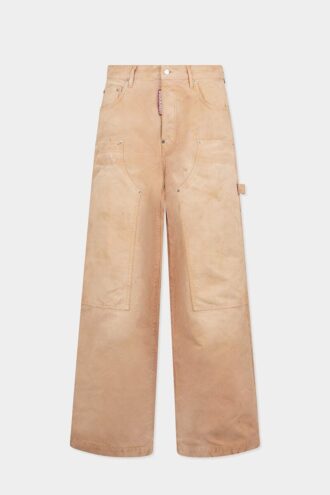Garment Dyed Baggy Carpenter Jeans