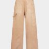 Garment Dyed Baggy Carpenter Jeans