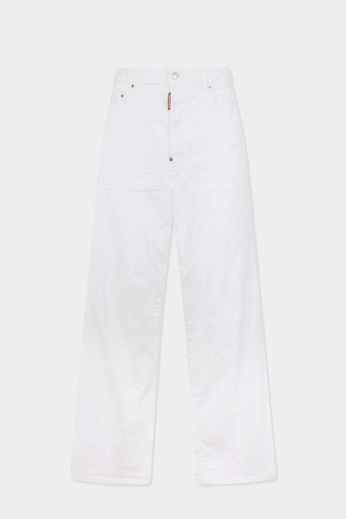 Garment Dyed Baggy Jeans