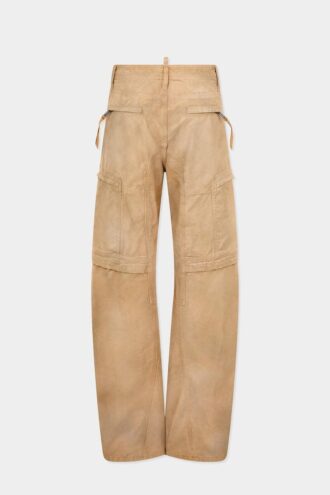 Garment Dyed Utility Distressed Pant