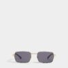 Gold Hype Grey Sunglasses