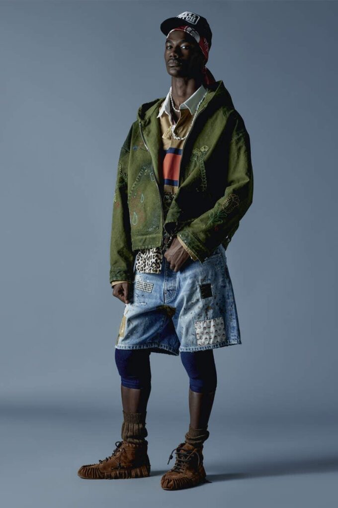 Medium Wash Boxer Shorts