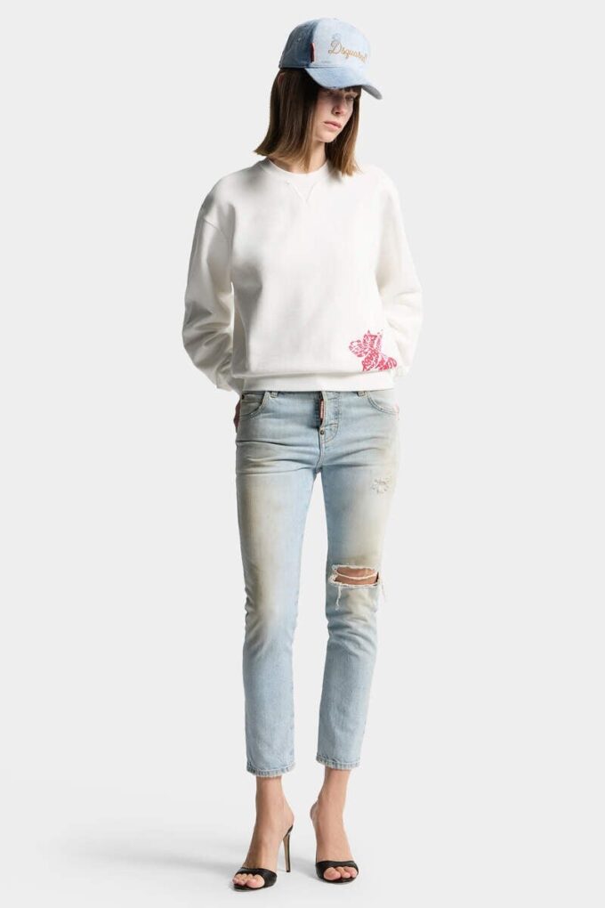 Hibiscus Just Right Fit Crewneck