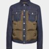Hybrid Puffer Jean Jacket