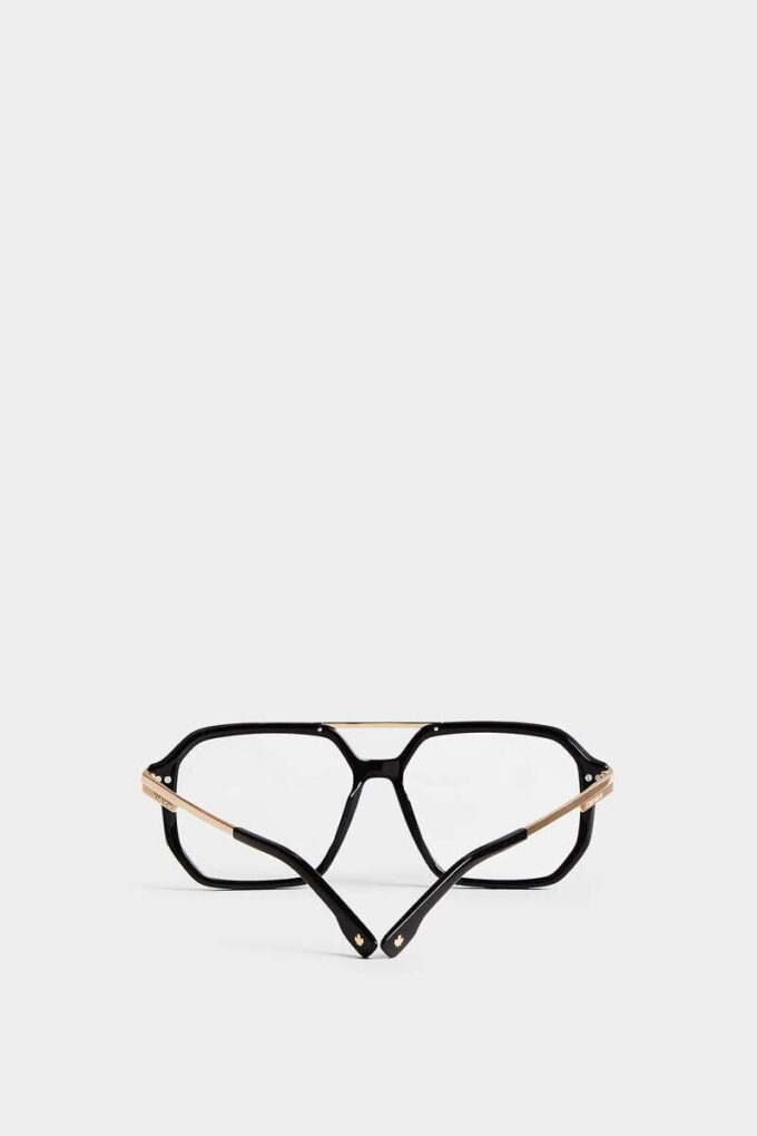 Hype Black Gold Optical Glasses