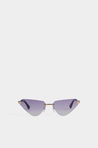 Hype Gold Violet Sunglasses