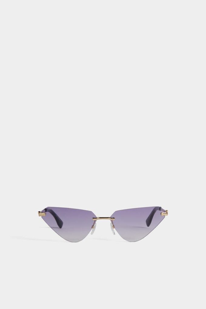 Hype Gold Violet Sunglasses