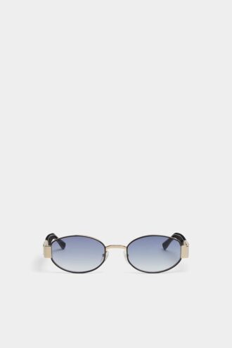 Hype Matte Gold Black Sunglasses