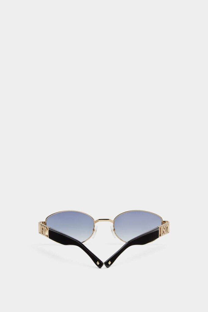 Hype Matte Gold Black Sunglasses