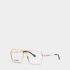 Hype Rose Gold Optical Frames