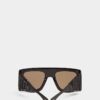 Icon New Generation Matte Brown Sunglasses