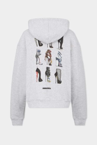 Iconique Boyfriend Fit Zipped Hoodie