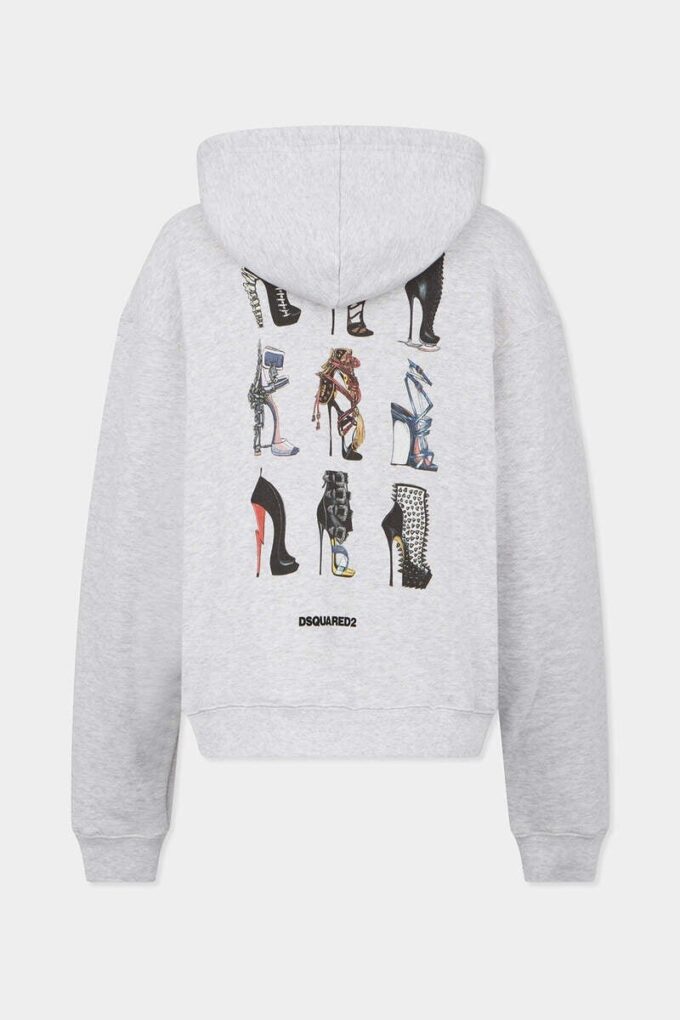 Iconique Boyfriend Fit Zipped Hoodie