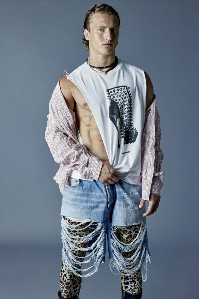 Crinckled Oversized Shirt