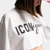 Iconique Cropped Loose Fit T-Shirt