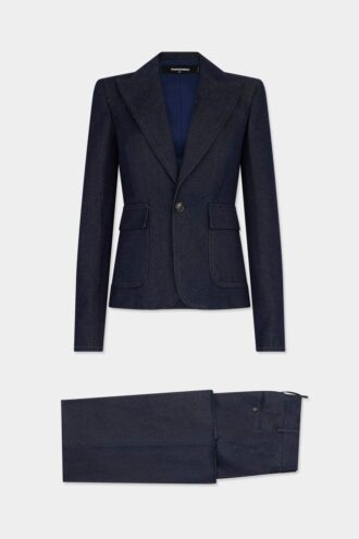 Indigo Wash Denim Suit
