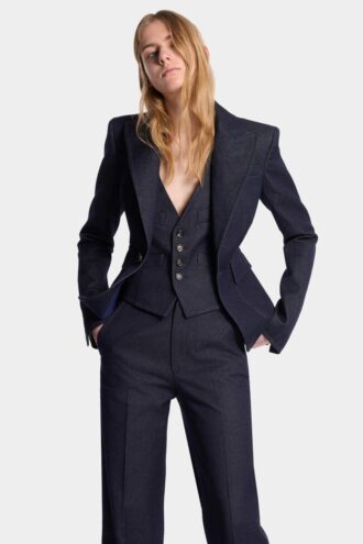 Indigo Wash Denim Suit