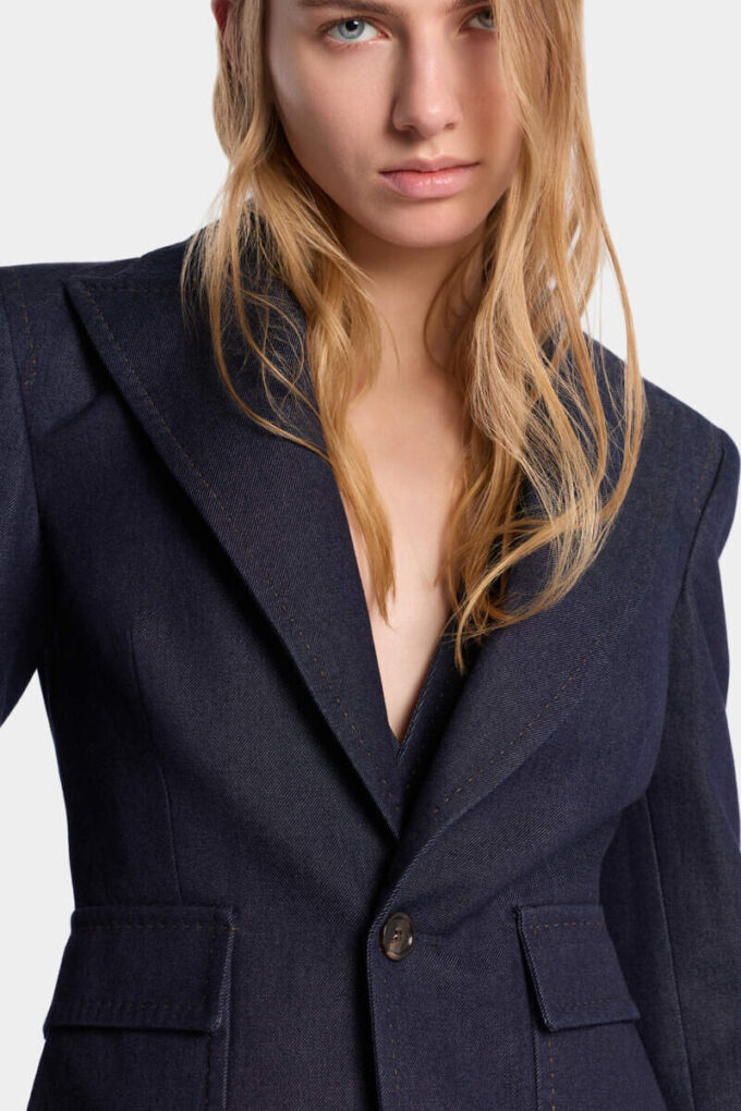 Indigo Wash Denim Suit