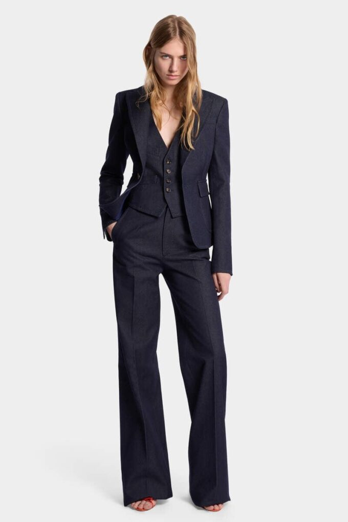 Indigo Wash Denim Suit