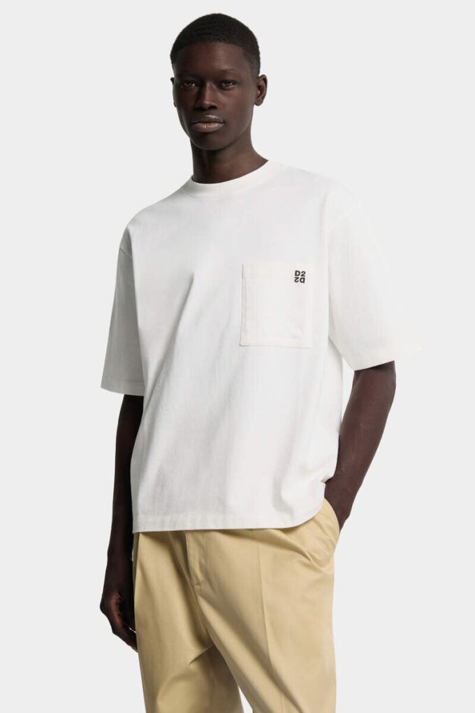 Inside out Loose Fit T-Shirt Twin Pack