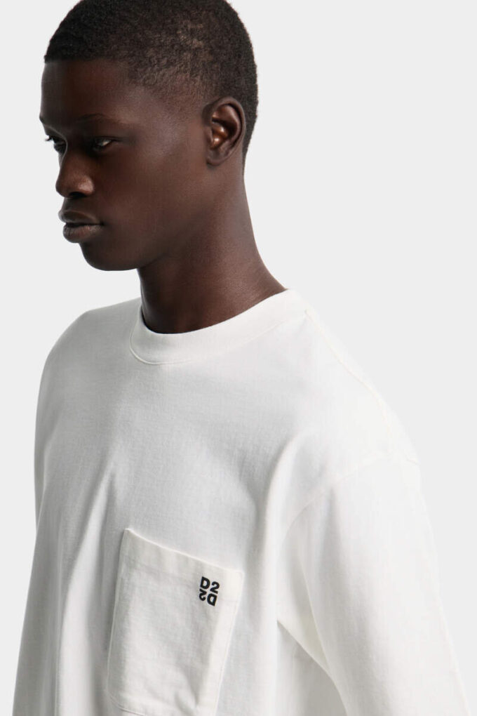 Inside out Loose Fit T-Shirt Twin Pack