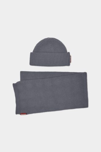 Knit Scarf Beanie Gift Box