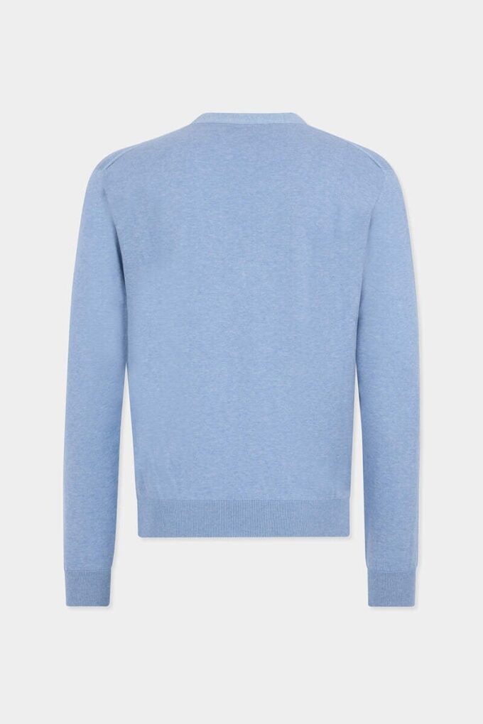 Knit V Neck Pullover