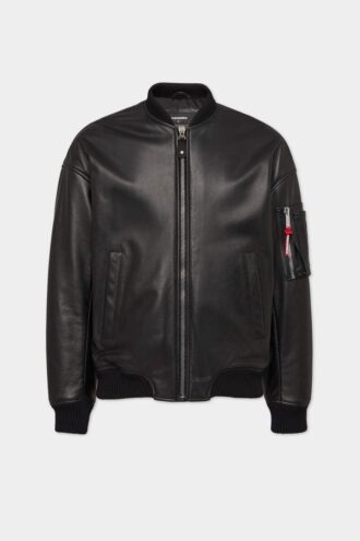 Leather Bomber