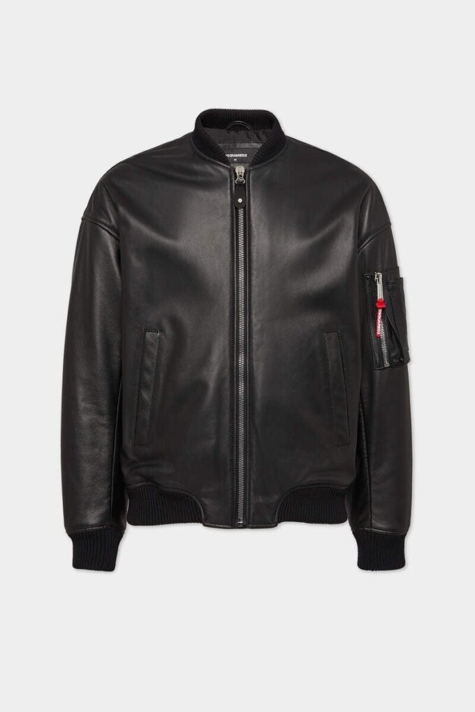 Leather Bomber
